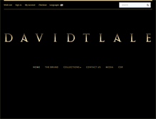 Tablet Screenshot of davidtlale.com